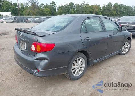 2010 Toyota Corolla S z USA, uszkodzony, nr VIN 2T1BU4EE8AC291136